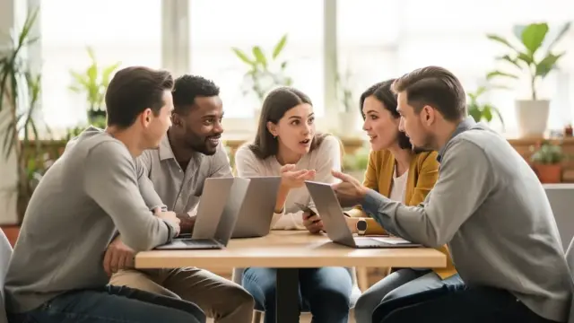 Bild eines Gründerteams, das ein CRM-System für erfolgreiches Kundenmanagement auswählt