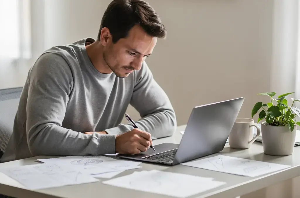 Blogbild zur Gründung aus der Arbeitslosigkeit mit Tipps für angehende Selbstständige